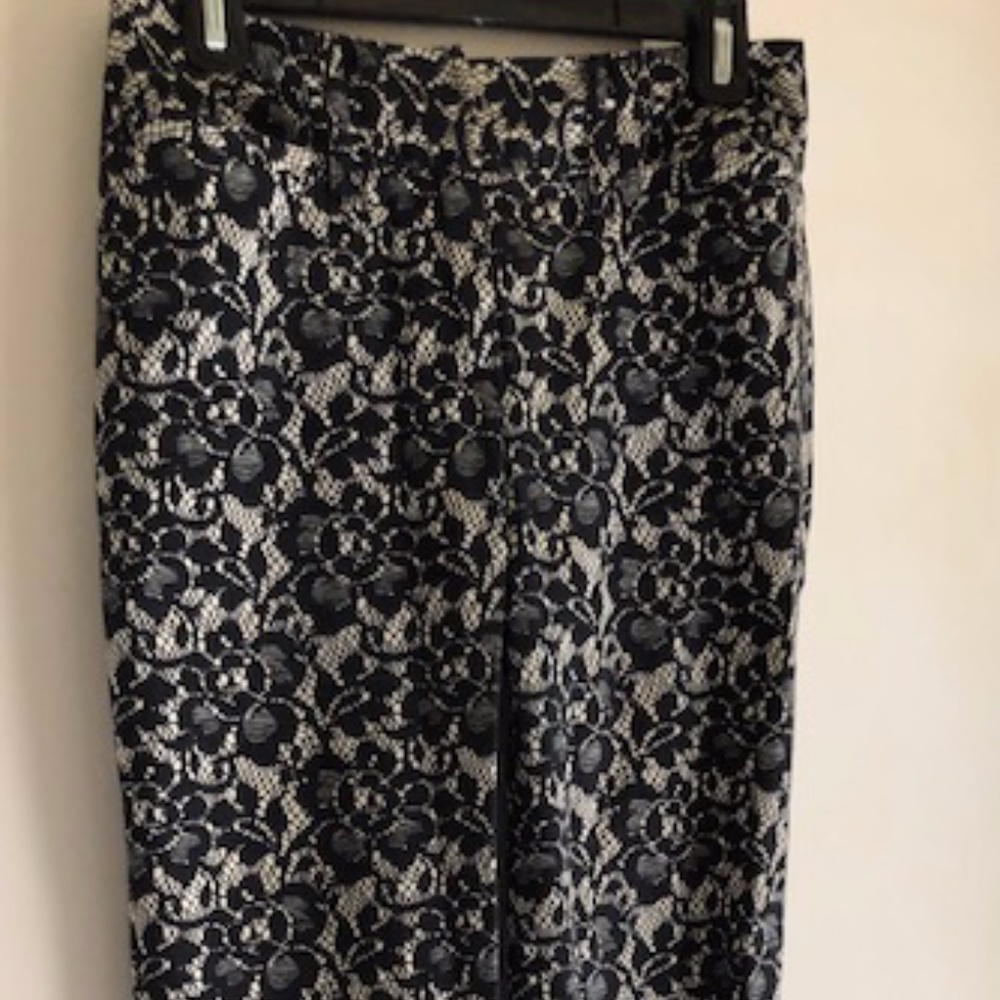 D&G Print Jean Style Thin Pants